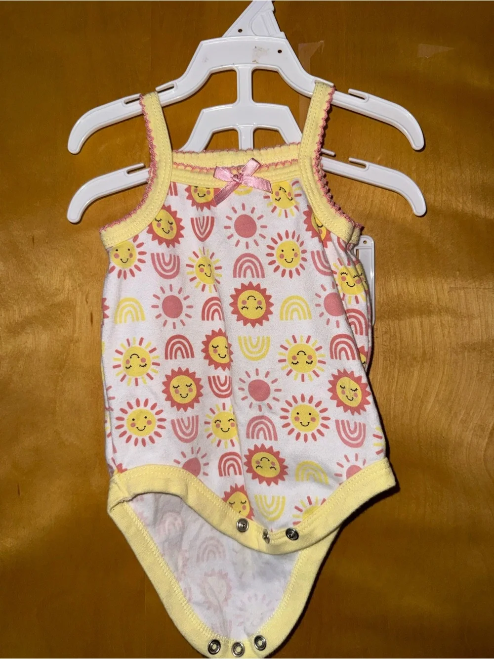 Kids One-Piece Bundle - Yellow, Pink, Cream, Mustard Sun Print
